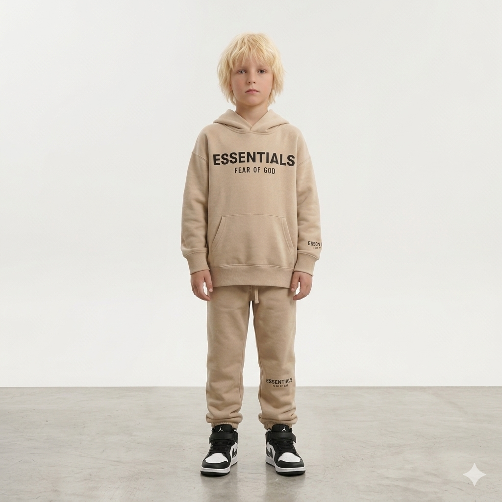 Ensemble « Essentiels » Enfants – Édition Beige Sable